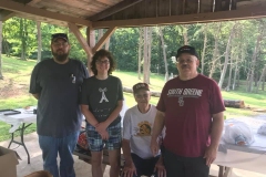 (L-R) KM4FYJ, KM4YIR, KN4N, N4TCM