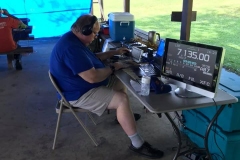 KE4KKI operating 40 meter phone