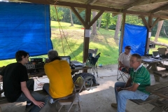 KI4UVE operating 20 meter phone.